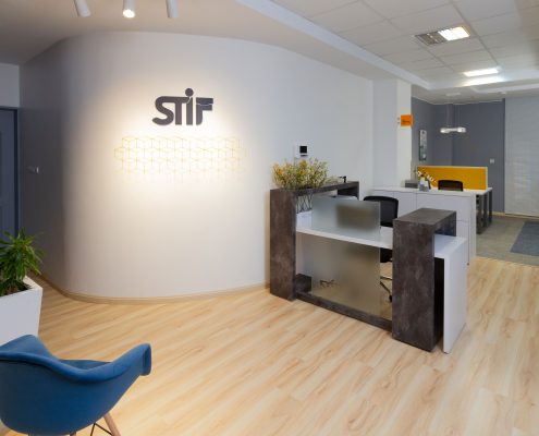 طراحی داخلی اداری شرکت استیف STIFF